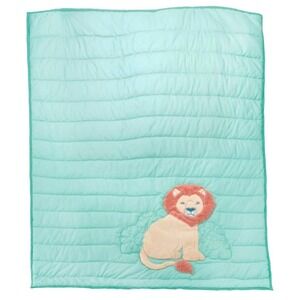 New Soft Landing Lion Animal Adventure Blanket 45"W X‎ 60"L